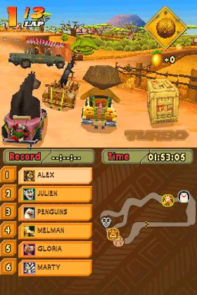 Madagascar Kartz (Europe) (En,Fr,De,Es,It,Nl,Sv) screen shot game playing